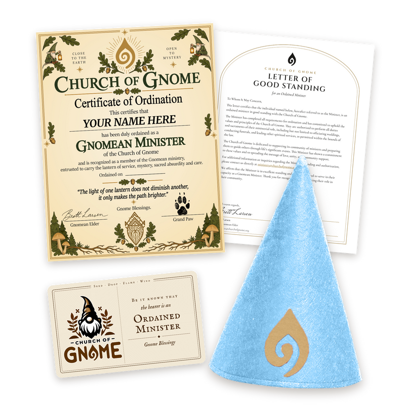 Gnome Hat Ordainment Package