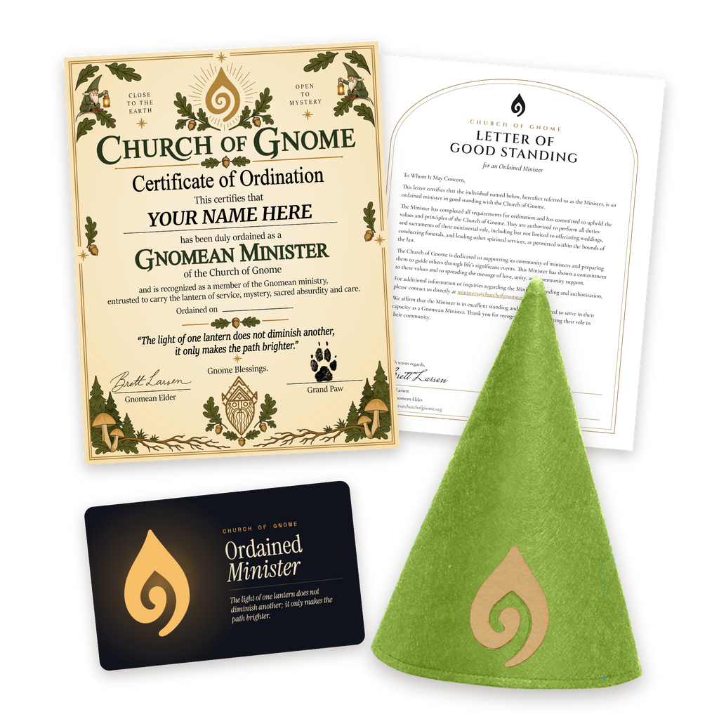 Gnome Hat Ordainment Package