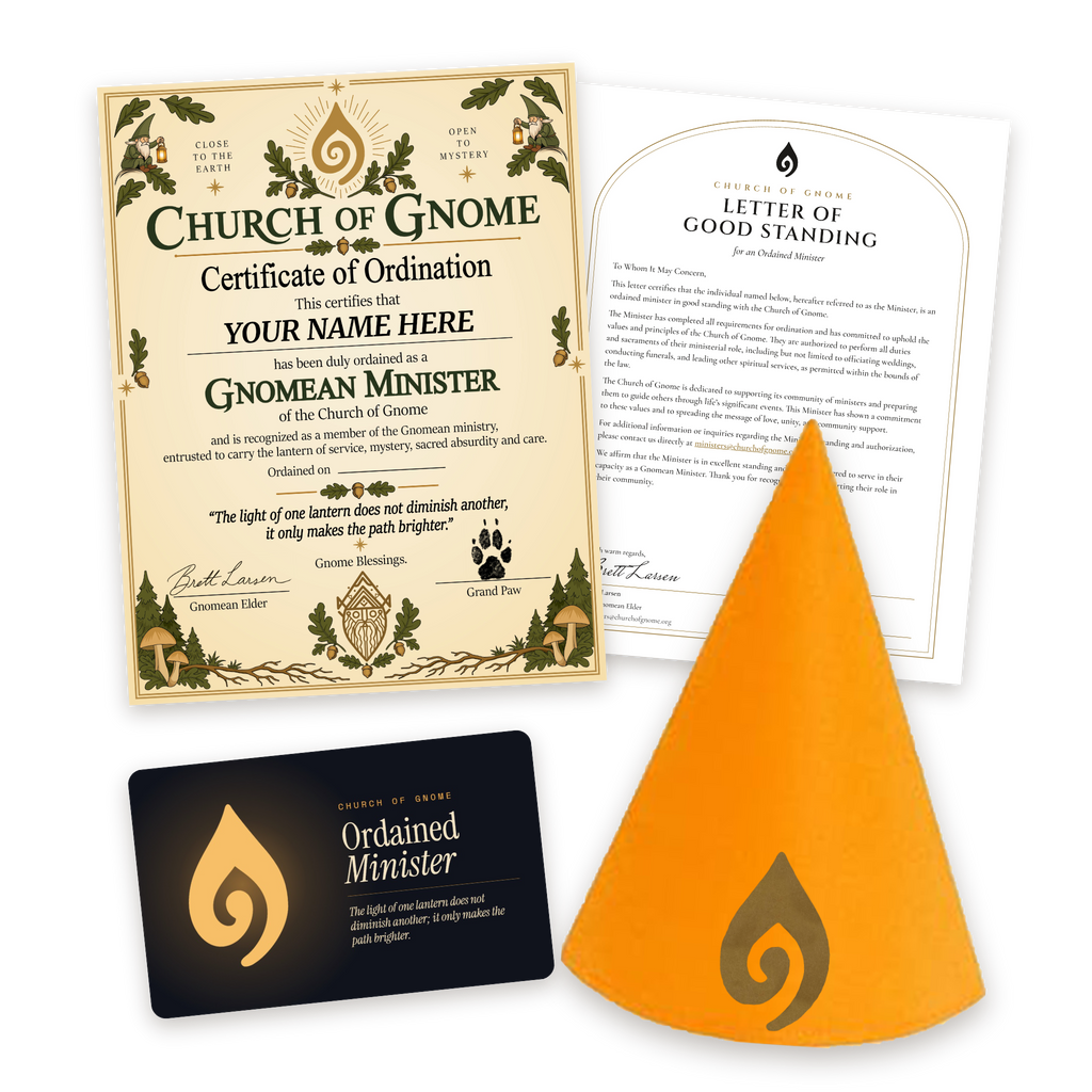 Gnome Hat Ordainment Package
