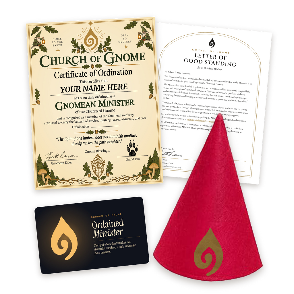 Gnome Hat Ordainment Package