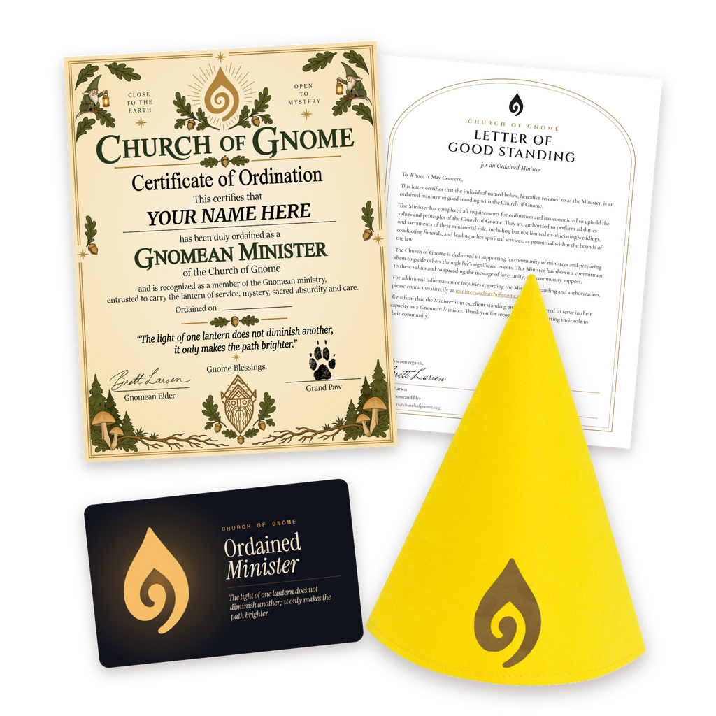 Gnome Hat Ordainment Package