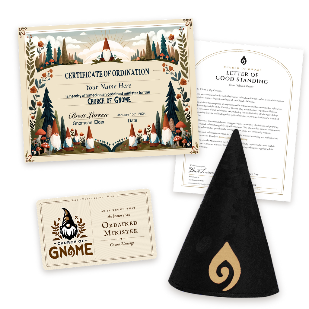 Gnome Hat Ordainment Package