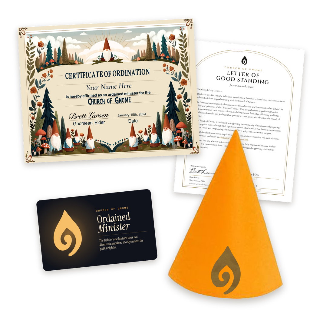 Gnome Hat Ordainment Package