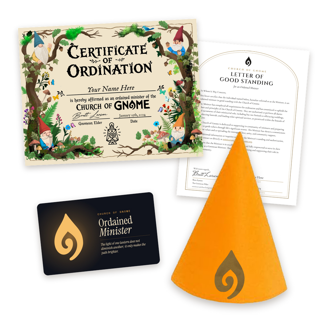 Gnome Hat Ordainment Package