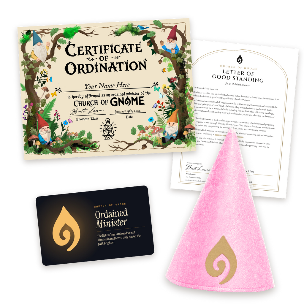 Gnome Hat Ordainment Package
