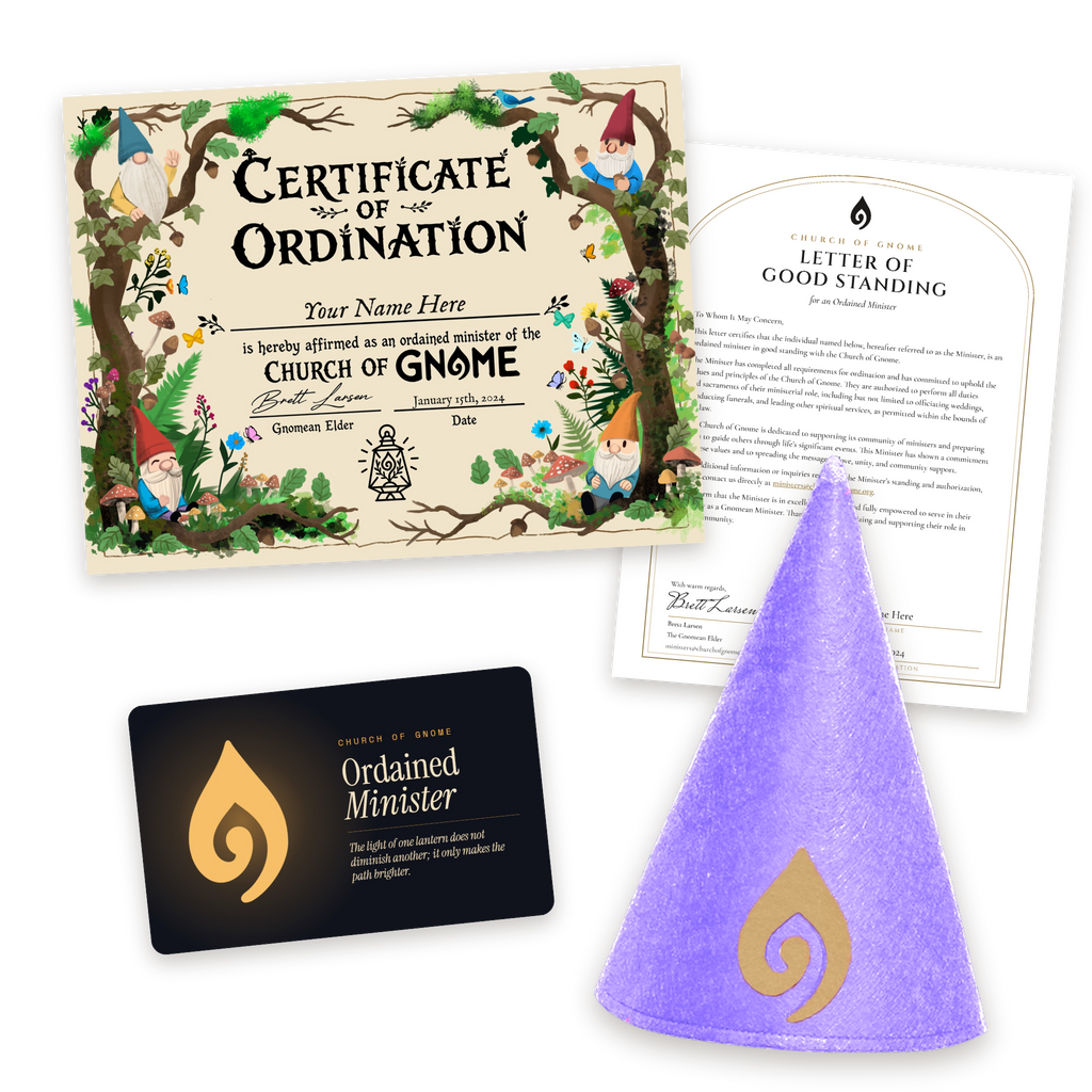 Gnome Hat Ordainment Package