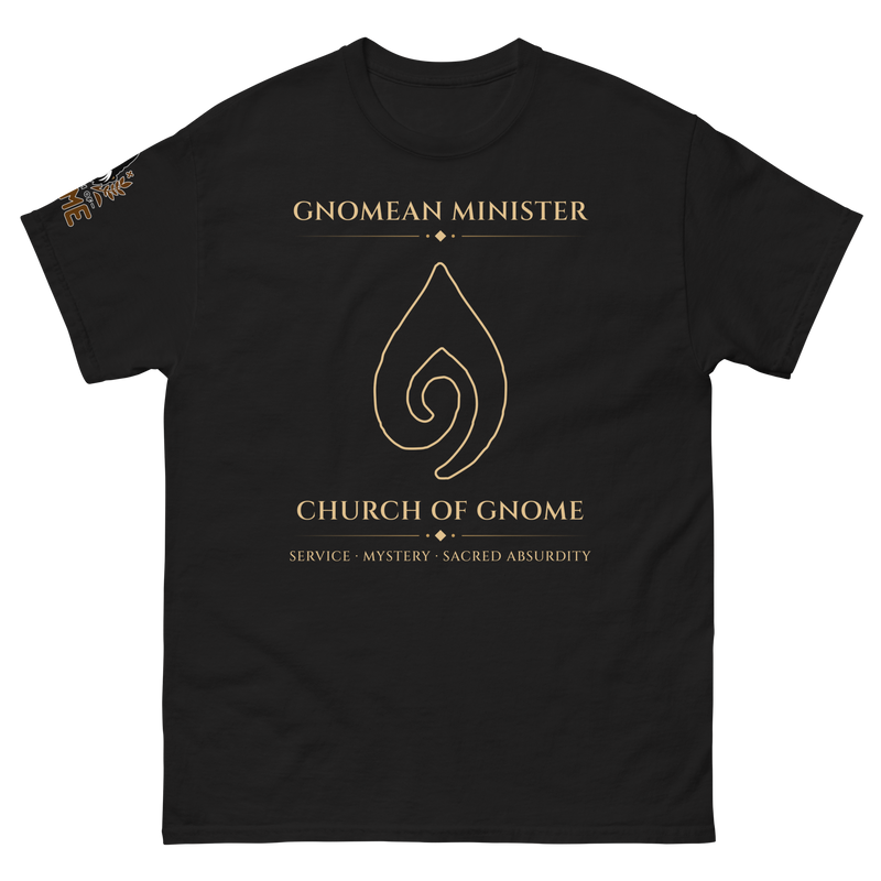 Gnomean Minister T-shirt